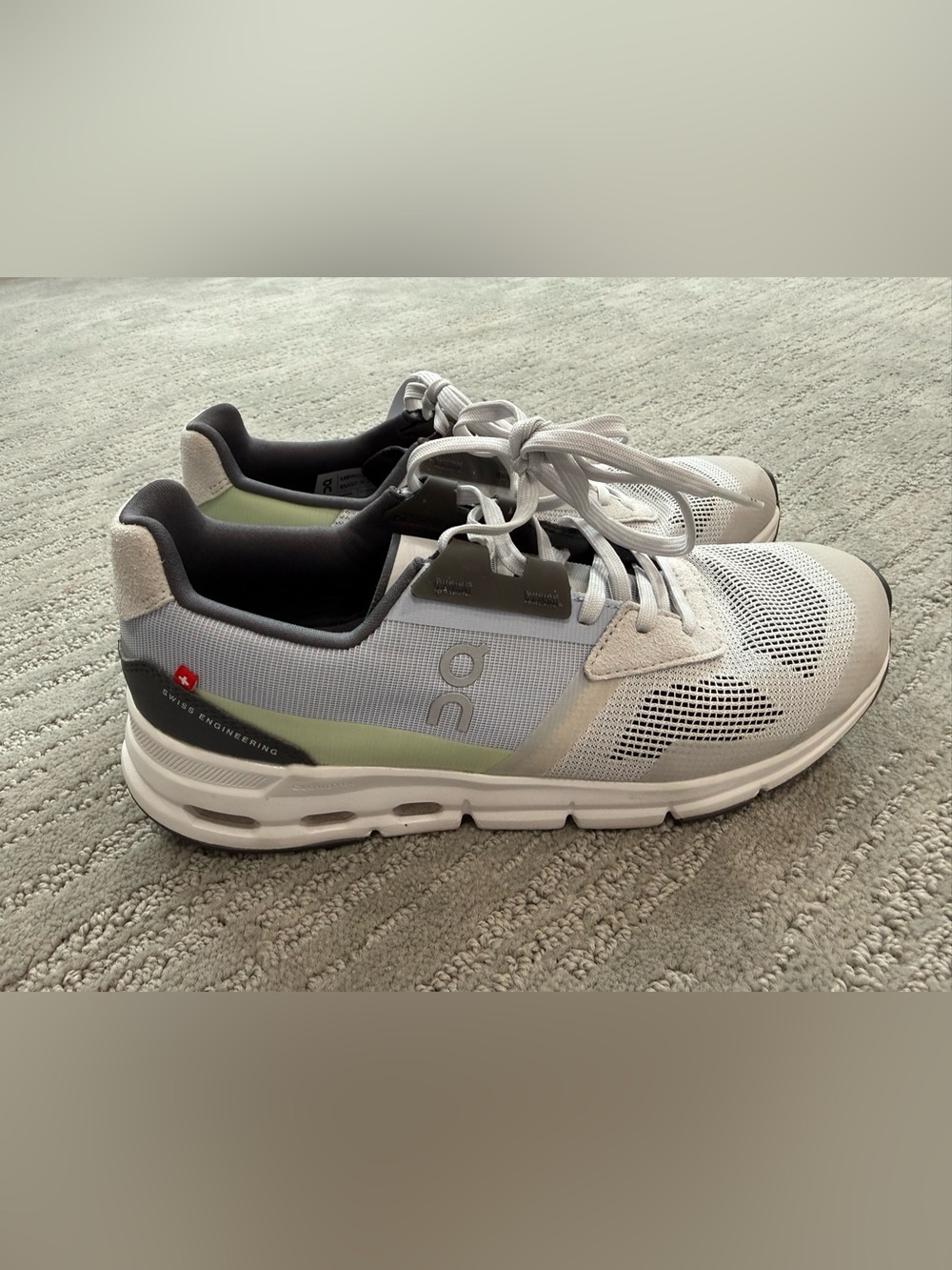 On Cloudrift Frost Heather Women’s 6.5 CloudTec Speedboard Sneakers